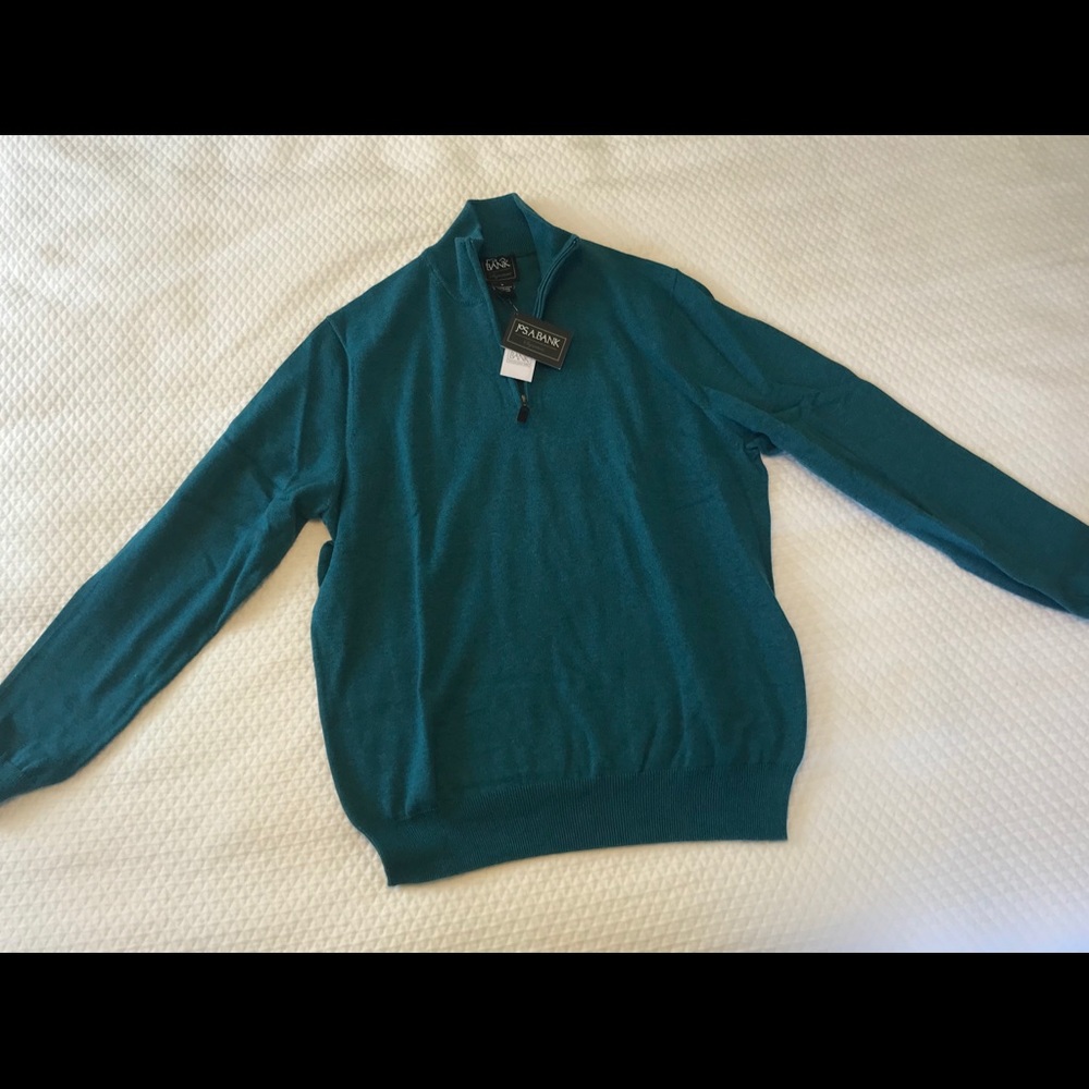 Jos A Bank Men’s Quarter Zip (Medium)